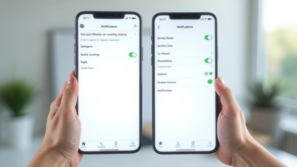 Farklı uygulamaların bildirim ayarları - iOS ve Android karşılaştırması
